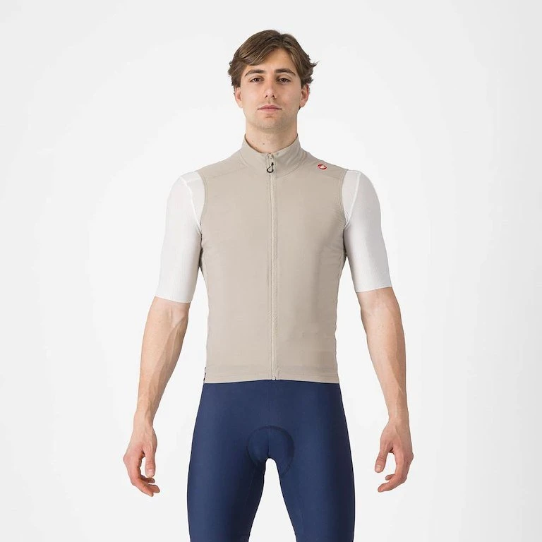 Castelli Espresso Cykelvest Clay/Dark Gray Herre