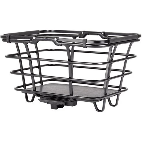 AtranVelo Epic Multi cykelkurv 23 L – aluminium, sølv