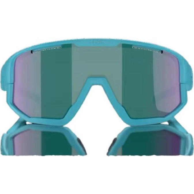 Bliz Fusion Small cykelbriller blue green lens matte turquoise