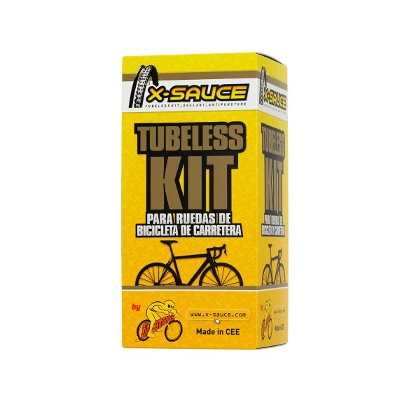 X-Sauce Tubeless Konverteringskit 17mm til Landevej