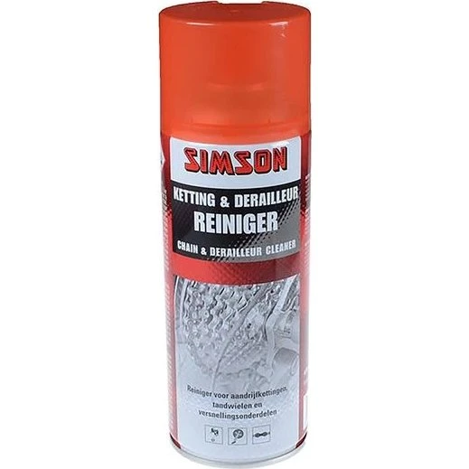 Simson Kæde- og Derailleur Rengøringsspray 400ml