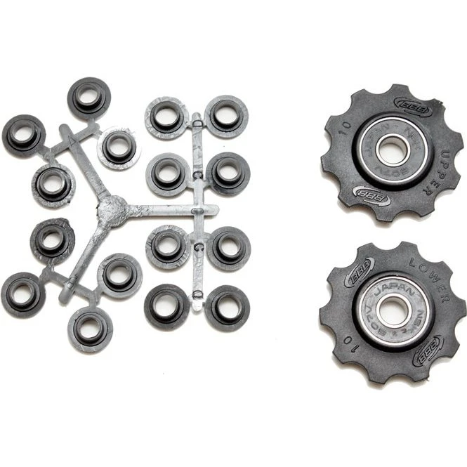 BBB Pulleyhjul 10 tands med ABEC-3 lukkede lejer – 2 stk