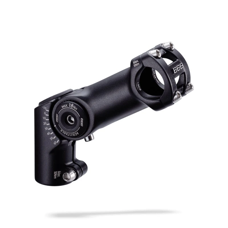 BBB HighFix frempind 80 mm, 25,4 mm, 1 1/8" justerbar højde og vinkel