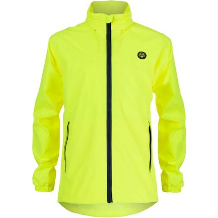 AGU GO Kids Regnjakke Neon Yellow 122-128