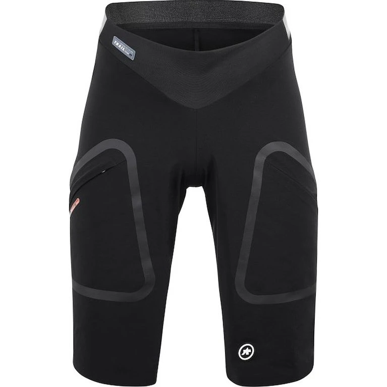 Assos TACTICA Cargo Cykelbuks med Pude - Sort - XS