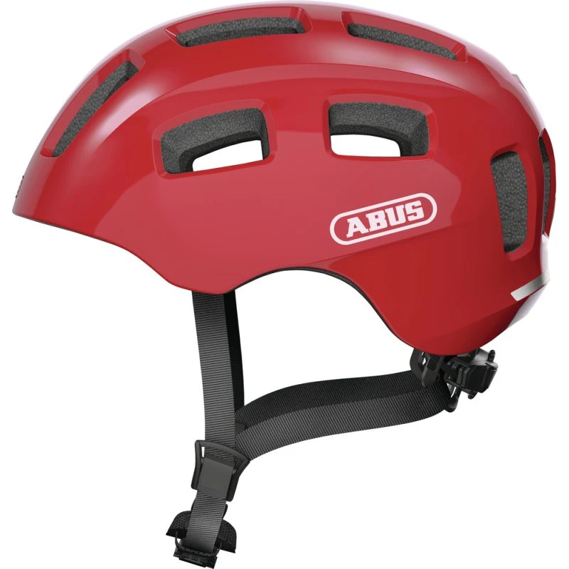 ABUS Youn-I 2.0 Cykelhjelm LED Blaze Red