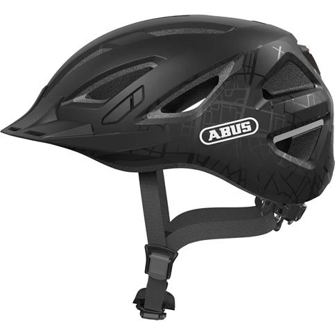 ABUS Urban-I 3.0 Sort, Cykelhjelm med In-Mold Teknologi