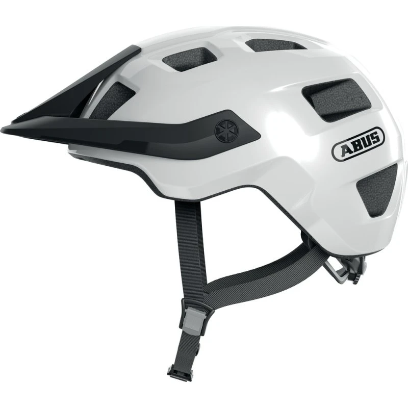 Abus MoTrip MTB Hjelm, Hvid, Størrelse M