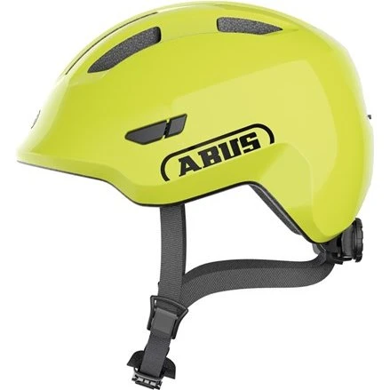 Abus Smiley 3.0 Neon Gul Cykelhjelm til Børn