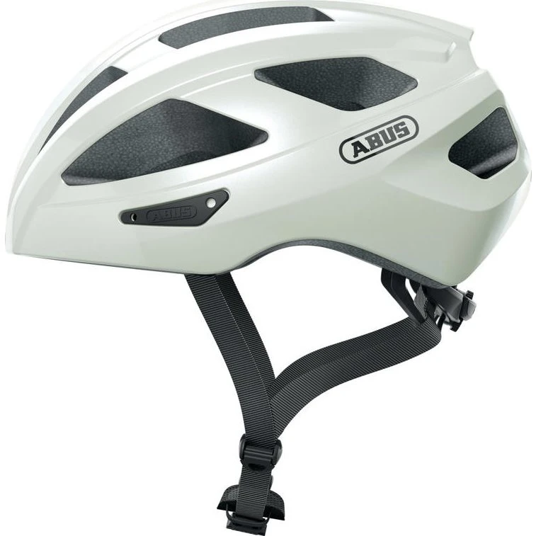 Abus Macator Cykelhjelm Pearl White S