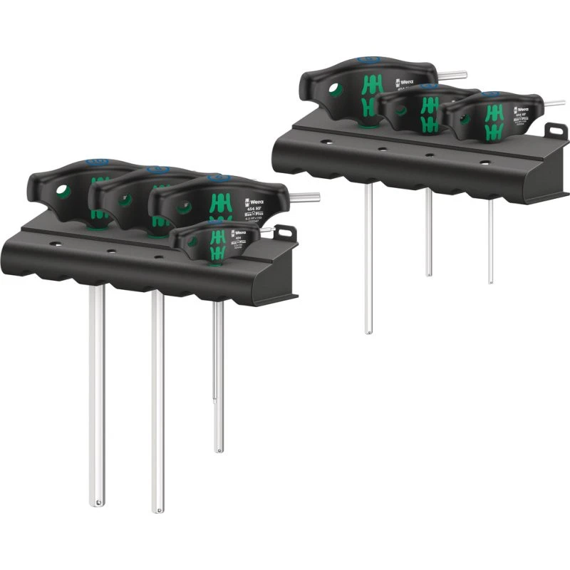 Wera 454/7 HF Unbrako T-nøgle sæt 2,5-10 mm