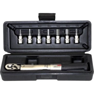 Mighty Momentnøgle 2-23 Nm med 6 Bits