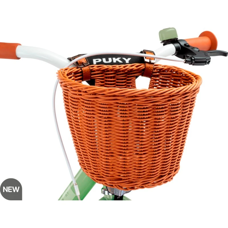 Puky Chaos Basket L, brun, fletkurv til 16-20" cykler