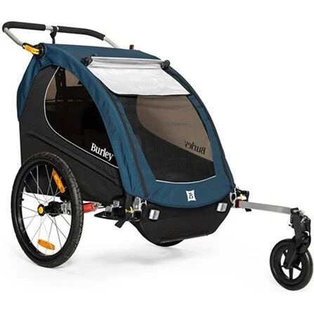 Burley Encore X 2-personers trailer – søvfarvet, max 45 kg