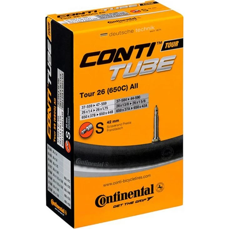 Continental Tour 26 All 26x1,5-1,9 (37-47x559) Slange