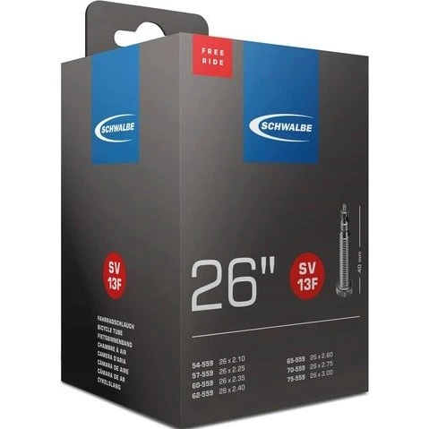 Schwalbe Slange 26x2,10-3,00 FV 40mm Freeride SV13F