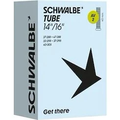 Schwalbe slange 14/16 x 1.3/8 med 40 mm autoventil