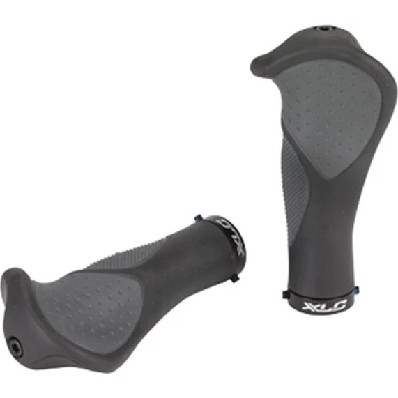 XLC GR-S22 Håndtag Sort/Grå, Ergonomisk, 135 mm