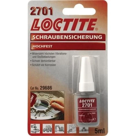 Loctite 2701 Stærk 5 ml Grøn