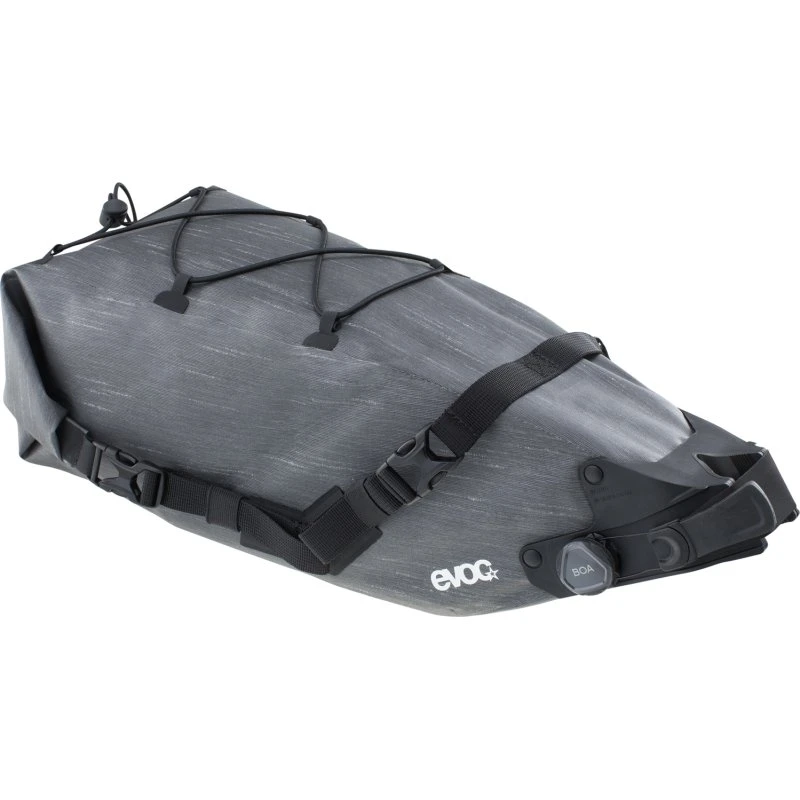 EVOC Seat Pack BOA WP 8 L Carbongrå