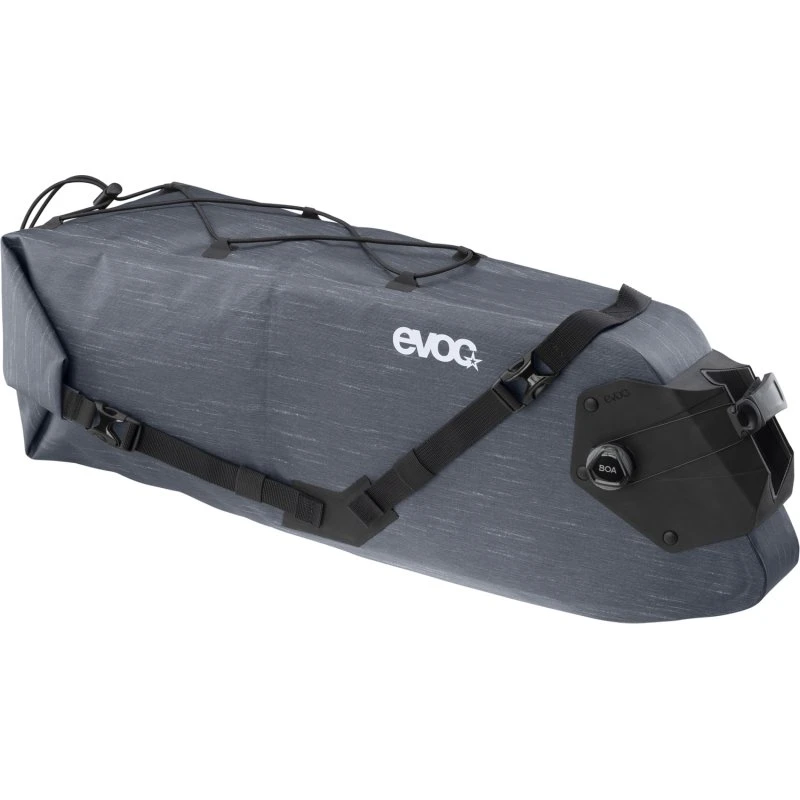 EVOC Seat Pack BOA WP 12 L Carbongrå