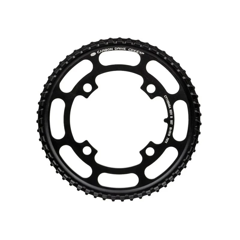 Gates CDX-EXP 55T klinge BCD 104mm 4 huls til remtræk singlespeed