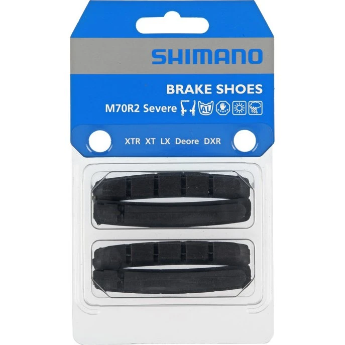 Shimano XTR Bremsegummi M70R2 2x2 stk