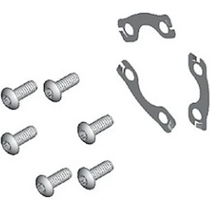 Shimano BR-M395 monteringsbolte og skiver 6 stk.