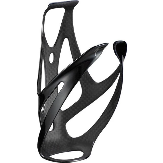 S-Works Carbon Rib Cage III flaskeholder, Carbon/Gloss Black