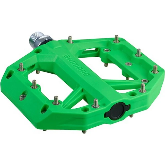 Shimano PD-GR400 MTB Platform Pedaler Grøn
