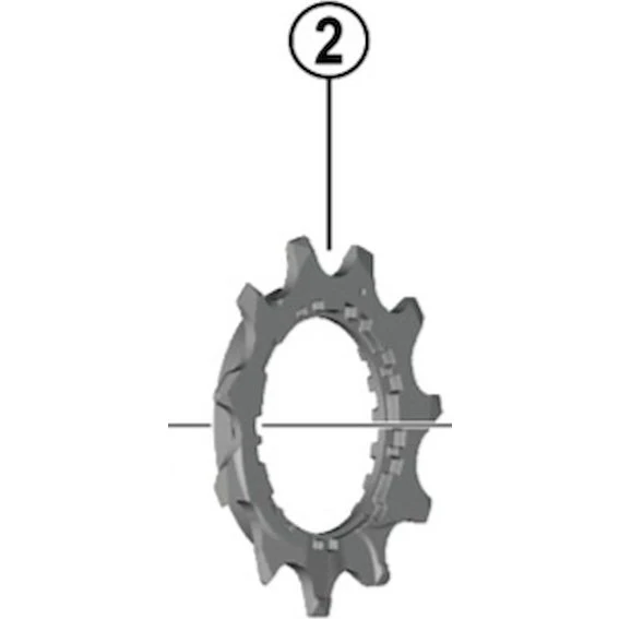 Shimano XTR M9200 Klinge 11T 12-speed