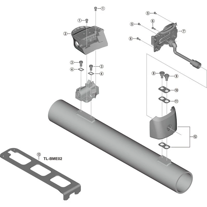 Shimano Steps nøglekasseenhed BM-E8016