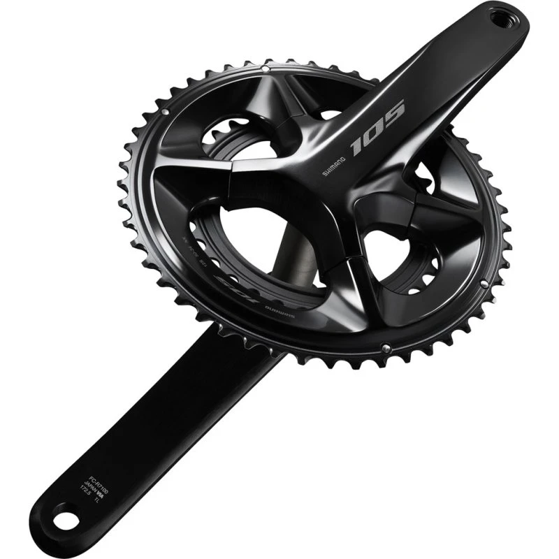 Shimano FC-R7100 50/34 165 mm Kranksæt Sort