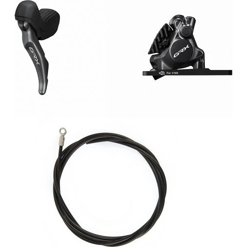 Shimano GRX RX820 Bremsegreb med BR-RX820 Flat Mount Bremsekaliber Højre