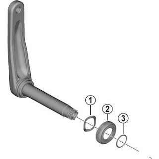 Shimano Cues Justeringsmøtrik til FC-U6000