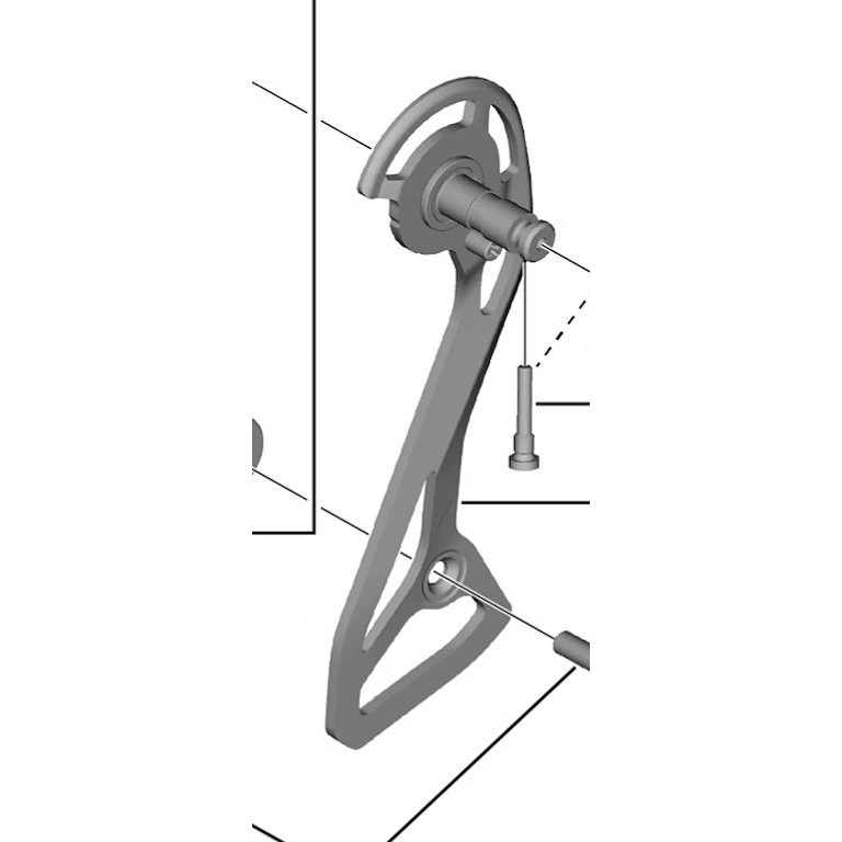 Shimano 105 RD-R7100 Yderplade og Skrue