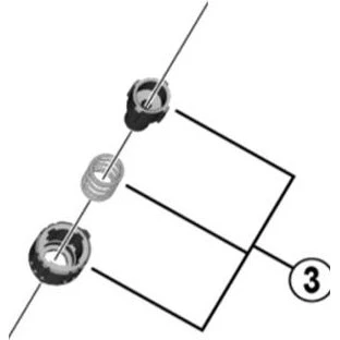 Shimano 105 RD-R7000-GS Kabeljusteringsskrue