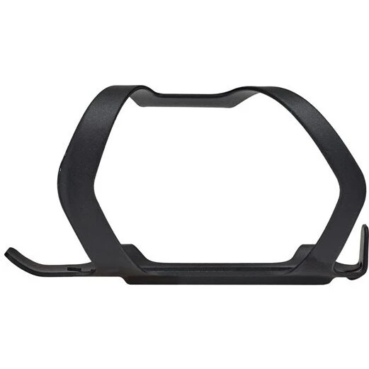 CUBE Sidecage HPA flaskeholder (sort anodiseret, aluminium)