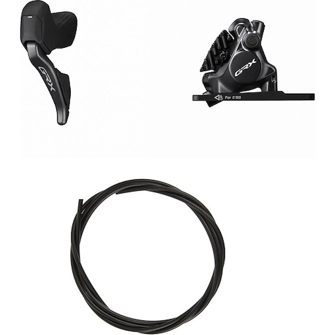 Shimano GRX BR-RX820/ST-RX825 Venstre/For Hydraulisk Sort