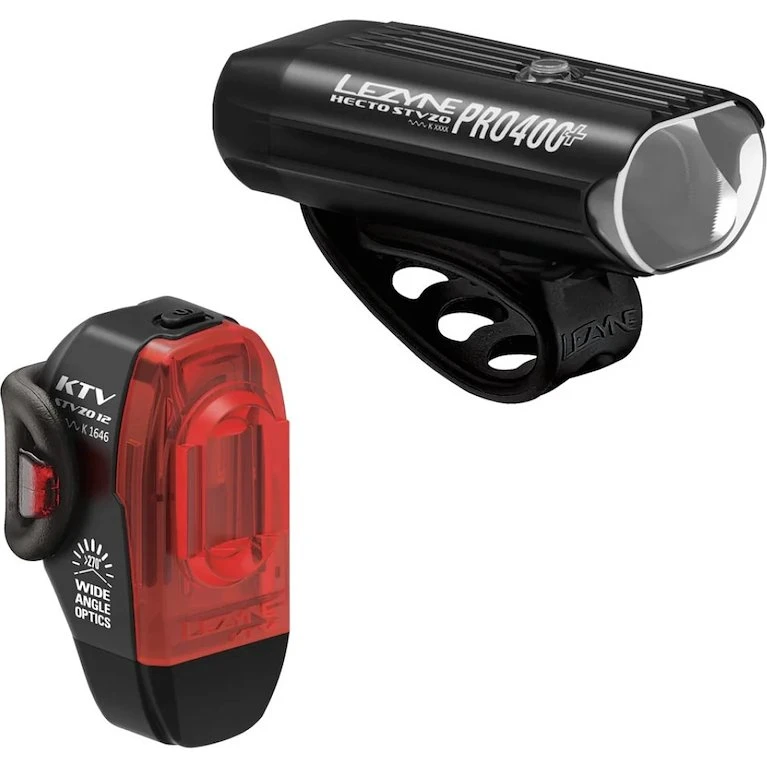 Lezyne Hecto Drive Pro 400+/KTV Drive STVZO Lygtesæt