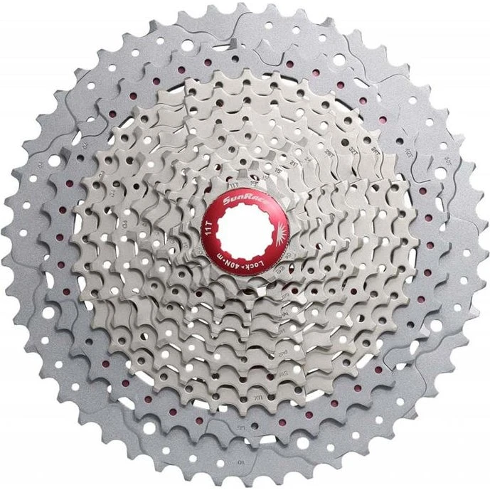 Sunrace CSMX8EA1 11-50T Kassette, Gravel/MTB, Shimano HG