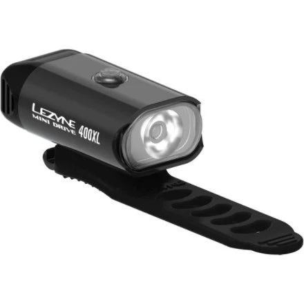Lezyne Mini Drive 400 XL Forlygte, 400 Lumen, USB-opladbar