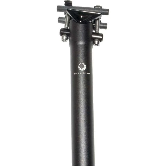 Bike Attitude Sadelpind 27,2 x 400 mm Sort