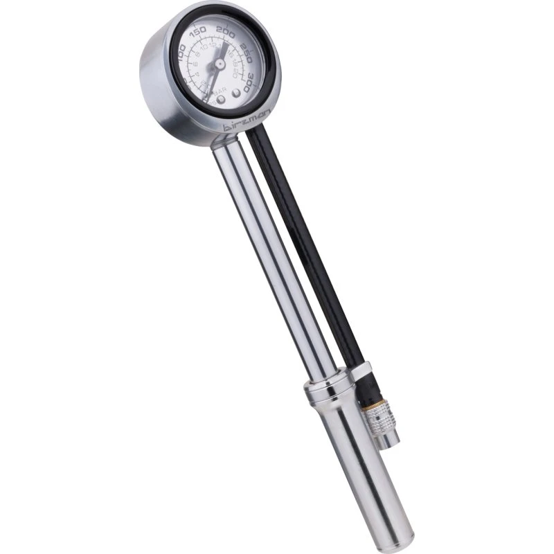 Birzman Salut Gaffelpumpe med Manometer, 400 psi