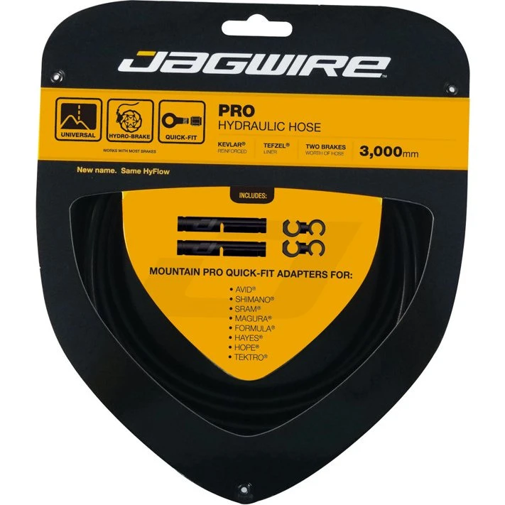 Jagwire Pro Hydraulic Hose Quickfit 3000 mm Sort