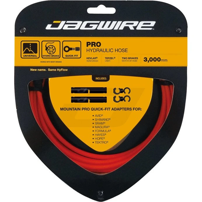 Jagwire Pro Hydraulic Hose Quickfit Orange 3000 mm