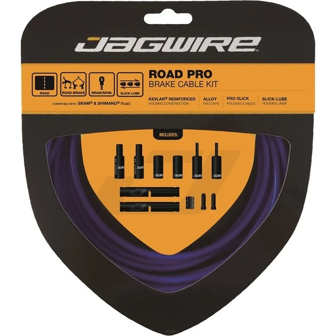 Jagwire Road Pro Bremsekabelsæt Blå 5 mm