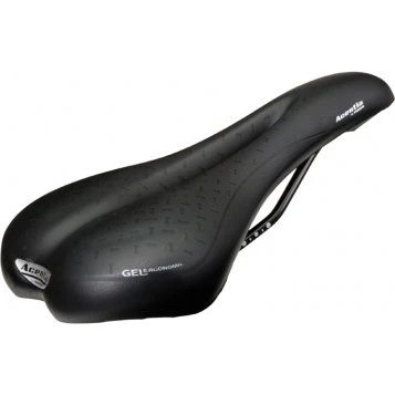 Tioga Fortis Aura Sadel med Gel, Sort