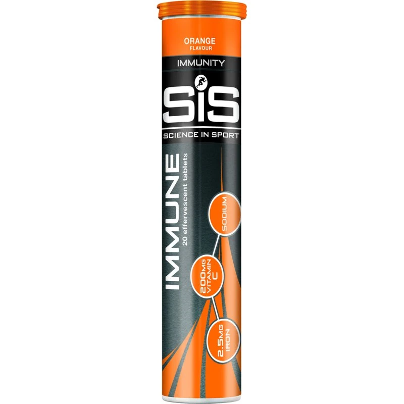 SIS Go Immune Brusetabletter Appelsin 20 stk