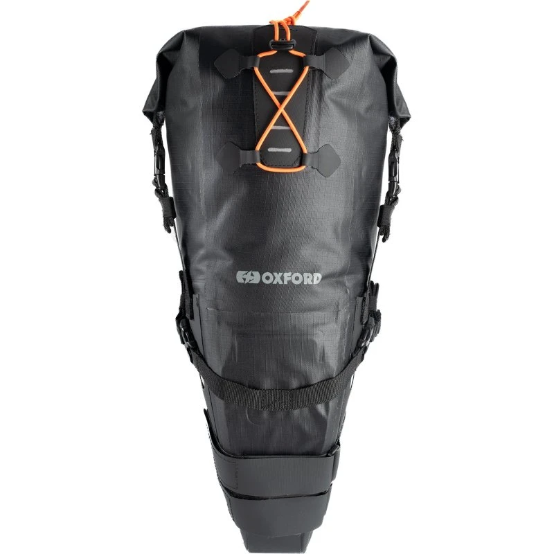 OXC Aqua Evo Adventure Sadeltaske, vandtæt, 15L, sort